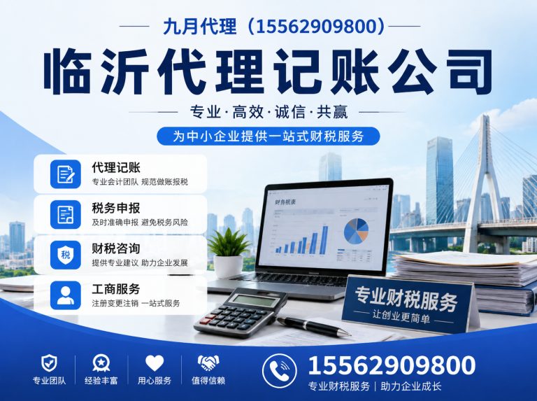莒南县临沂代理记账展示图